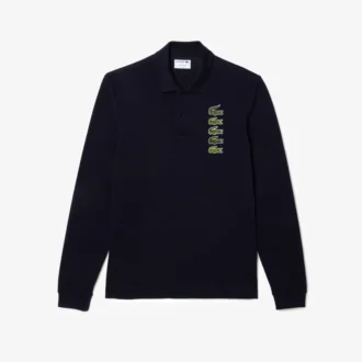 Polo da uomo a maniche lunghe Original L.12.12 Multi Badge