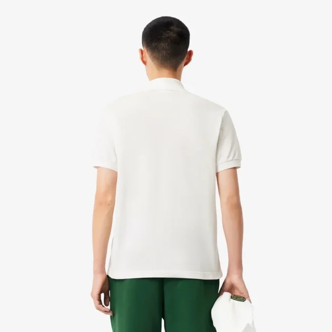 Polo da uomo Classic Fit con badge Petit Piqué Polo da uomo Classic Fit con badge Petit Piqué