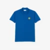 Polo da uomo Classic Fit con badge Petit Piqué Polo da uomo Classic Fit con badge Petit Piqué