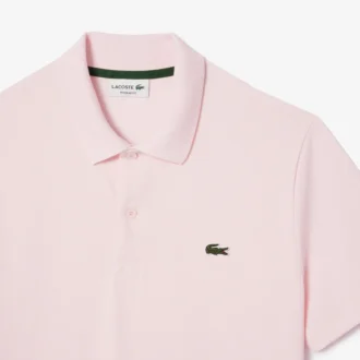 Polo da uomo in cotone e poliestere dalla vestibilità regolare