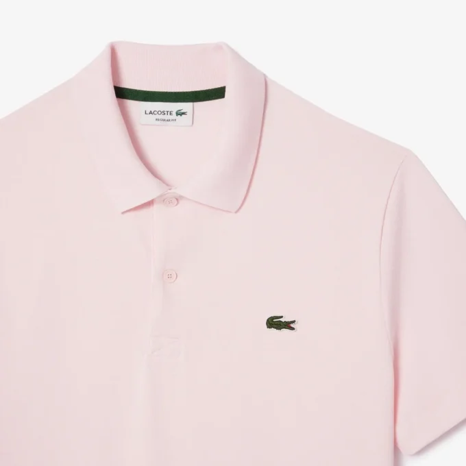 Polo da uomo in cotone e poliestere dalla vestibilità regolare Polo da uomo in cotone e poliestere dalla vestibilità regolare