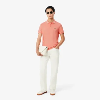 Polo da uomo in cotone Pima, vestibilità regolare
