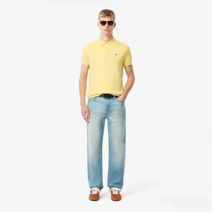 Polo da uomo in cotone Pima, vestibilità regolare Polo da uomo in cotone Pima, vestibilità regolare