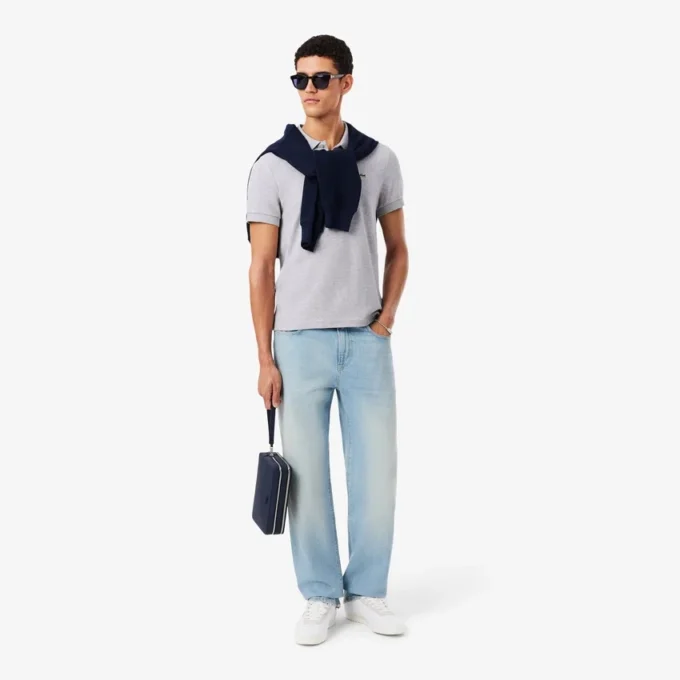 Polo da uomo in cotone Pima, vestibilità regolare Polo da uomo in cotone Pima, vestibilità regolare