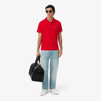 Polo da uomo in cotone Pima, vestibilità regolare