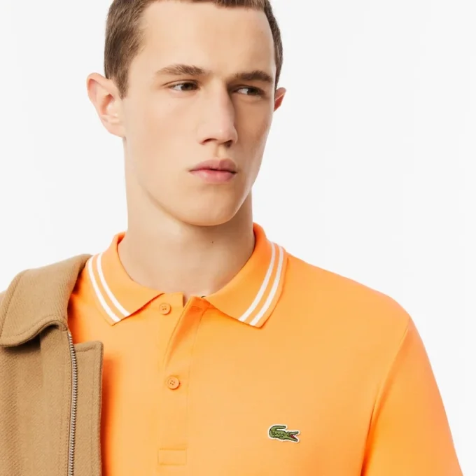 Polo da uomo in cotone Pima, vestibilità regolare Polo da uomo in cotone Pima, vestibilità regolare