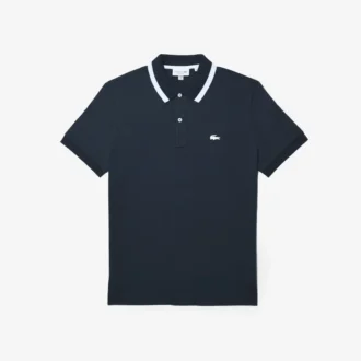 Polo da uomo in morbido cotone, vestibilità regolare