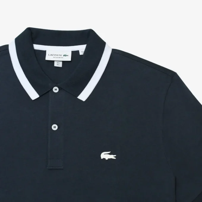 Polo da uomo in morbido cotone, vestibilità regolare Polo da uomo in morbido cotone, vestibilità regolare