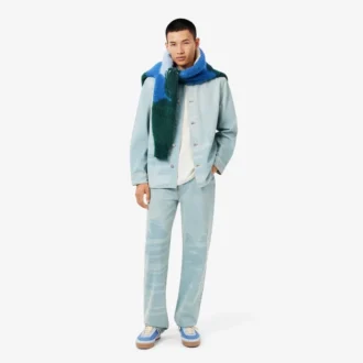 Polo da uomo in piqué con coccodrillo, vestibilità classica