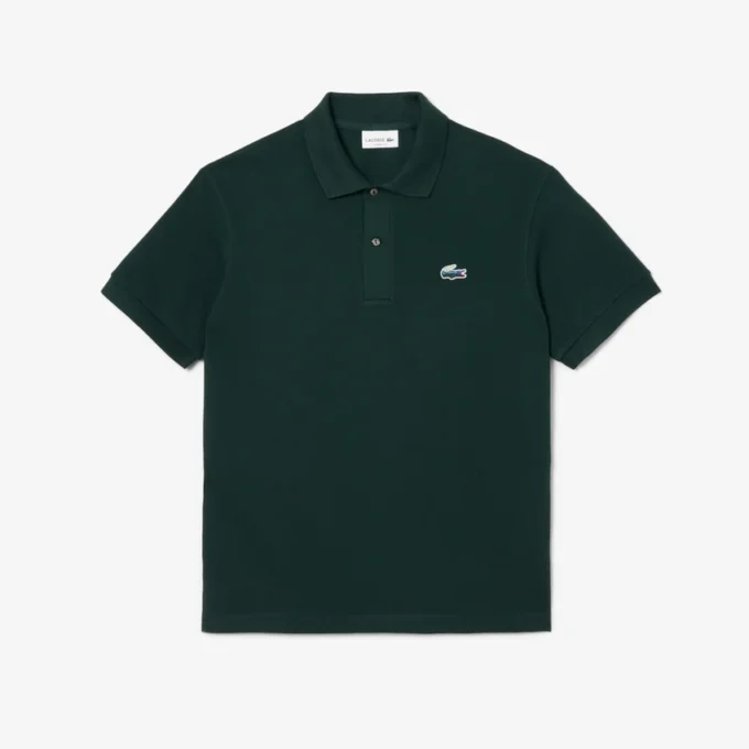 Polo da uomo in piqué con coccodrillo, vestibilità classica Polo da uomo in piqué con coccodrillo, vestibilità classica