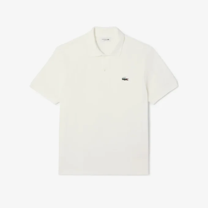 Polo da uomo in piqué con coccodrillo, vestibilità classica Polo da uomo in piqué con coccodrillo, vestibilità classica