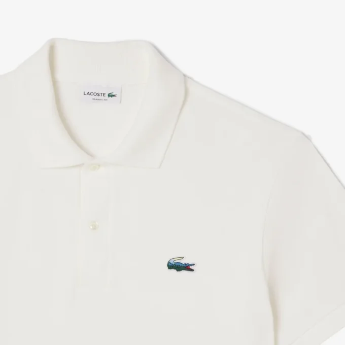 Polo da uomo in piqué con coccodrillo, vestibilità classica Polo da uomo in piqué con coccodrillo, vestibilità classica