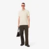Polo da uomo in piqué con dettagli ricamati e vestibilità classica Polo da uomo in piqué con dettagli ricamati e vestibilità classica