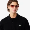 Polo da uomo in piqué con dettagli ricamati e vestibilità classica Polo da uomo in piqué con dettagli ricamati e vestibilità classica