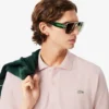 Polo da uomo in piqué con dettagli ricamati e vestibilità classica Polo da uomo in piqué con dettagli ricamati e vestibilità classica