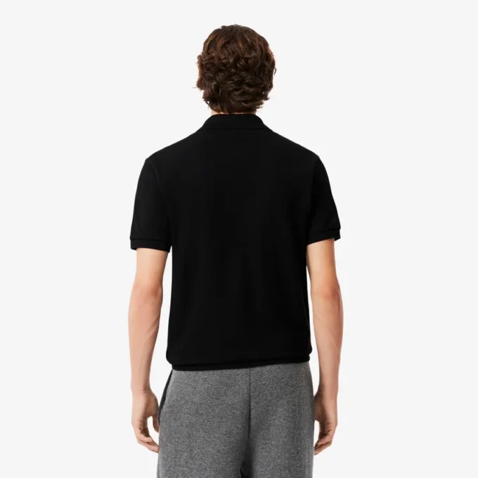 Polo da uomo in piqué con dettagli ricamati e vestibilità classica Polo da uomo in piqué con dettagli ricamati e vestibilità classica