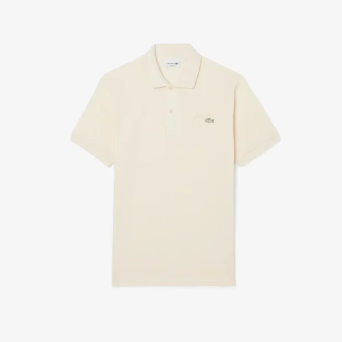 Polo da uomo in piqué con dettagli ricamati e vestibilità classica Polo da uomo in piqué con dettagli ricamati e vestibilità classica