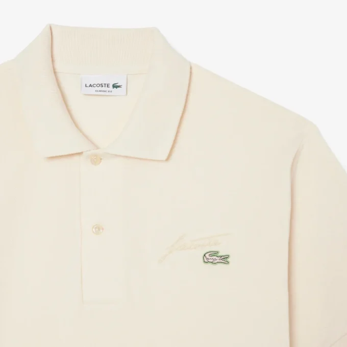 Polo da uomo in piqué con dettagli ricamati e vestibilità classica Polo da uomo in piqué con dettagli ricamati e vestibilità classica