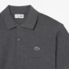 Polo da uomo in piqué melange con vestibilità classica Polo da uomo in piqué melange con vestibilità classica