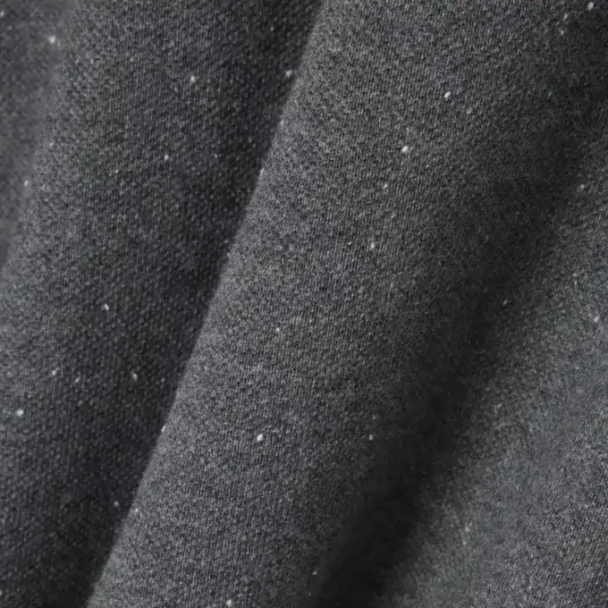 Polo da uomo in piqué melange con vestibilità classica Polo da uomo in piqué melange con vestibilità classica