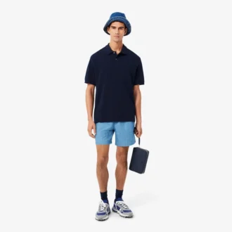 Polo da uomo in piqué pesante, vestibilità ampia