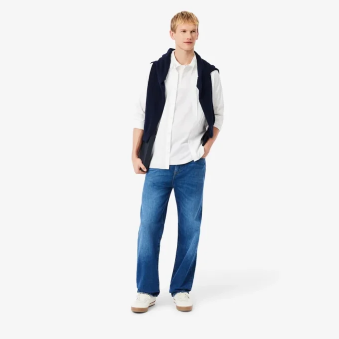 Polo da uomo in piqué pesante, vestibilità ampia Polo da uomo in piqué pesante, vestibilità ampia