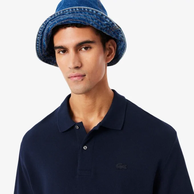 Polo da uomo in piqué pesante, vestibilità ampia Polo da uomo in piqué pesante, vestibilità ampia
