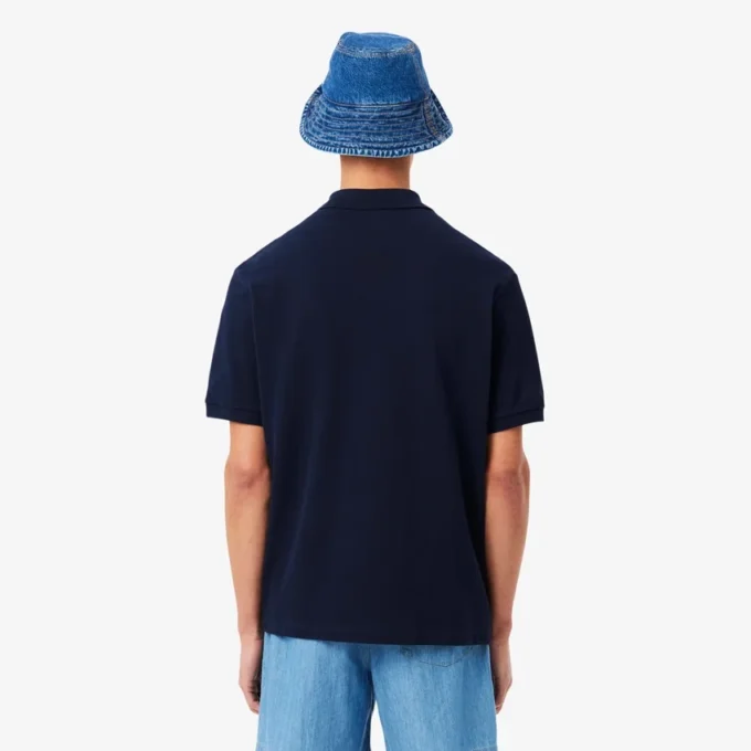Polo da uomo in piqué pesante, vestibilità ampia Polo da uomo in piqué pesante, vestibilità ampia