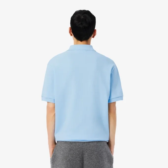Polo da uomo in piqué pesante, vestibilità ampia Polo da uomo in piqué pesante, vestibilità ampia