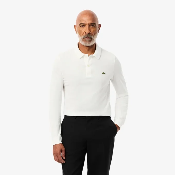 Polo da uomo L.12.12 a maniche lunghe slim fit Polo da uomo L.12.12 a maniche lunghe slim fit
