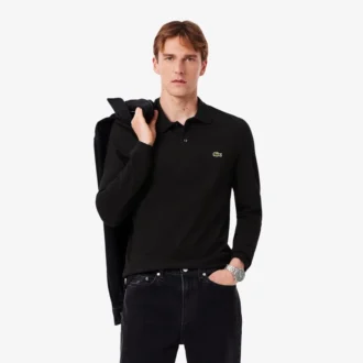 Polo da uomo L.12.12 a maniche lunghe slim fit Polo da uomo L.12.12 a maniche lunghe slim fit