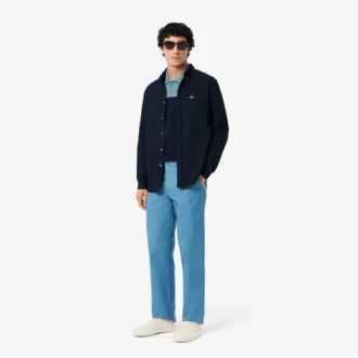 Polo da uomo L.12.12 a taglio regolare con blocchi di colore