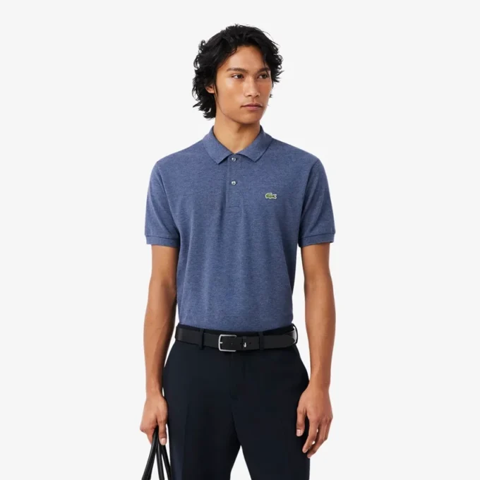 Polo da uomo L.12.12 Classic Fit melange Polo da uomo L.12.12 Classic Fit melange