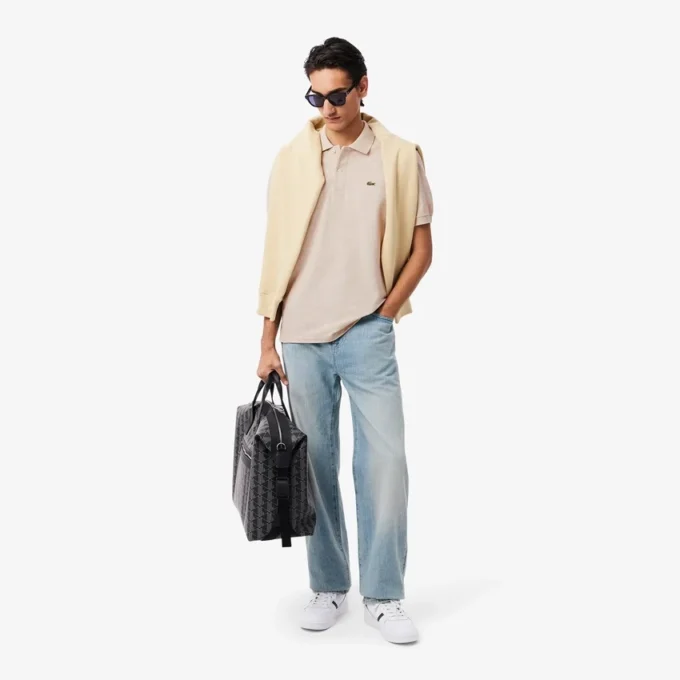 Polo da uomo L.12.12 Classic Fit melange Polo da uomo L.12.12 Classic Fit melange