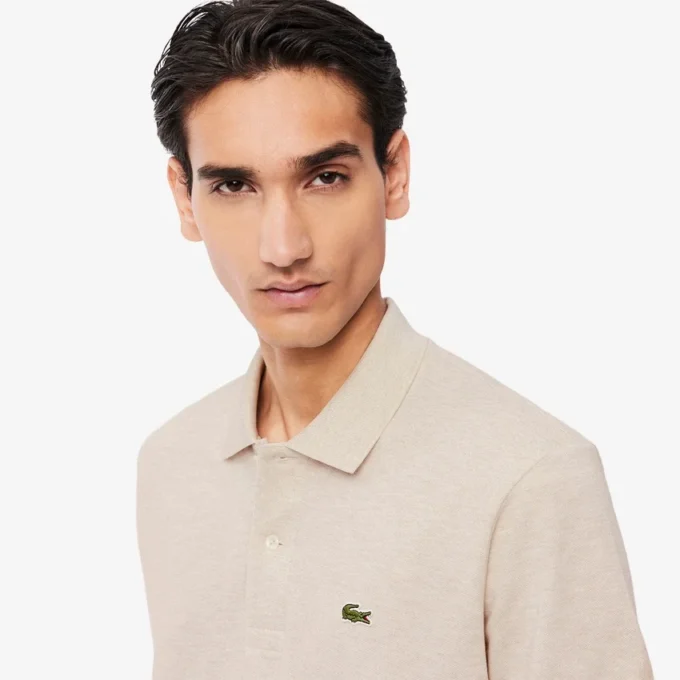 Polo da uomo L.12.12 Classic Fit melange Polo da uomo L.12.12 Classic Fit melange