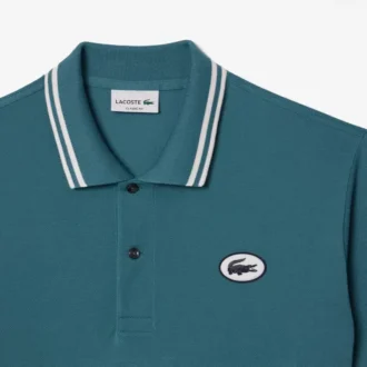 Polo da uomo L.12.12 con badge, vestibilità classica