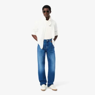 Polo da uomo L.12.12 con taschino e vestibilità classica Polo da uomo L.12.12 con taschino e vestibilità classica