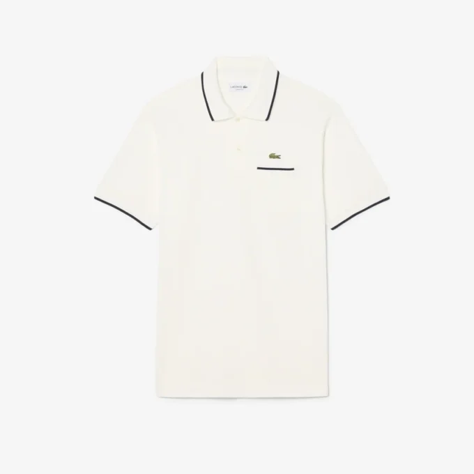 Polo da uomo L.12.12 con taschino e vestibilità classica Polo da uomo L.12.12 con taschino e vestibilità classica