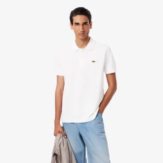 Polo da uomo L.12.12 Heavy Piqua con vestibilità classica