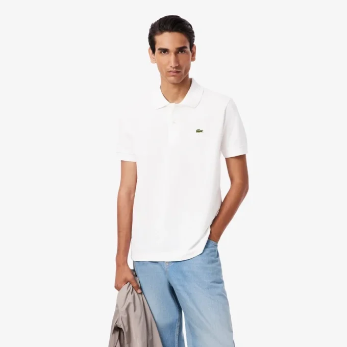 Polo da uomo L.12.12 Heavy Piqua con vestibilità classica Polo da uomo L.12.12 Heavy Piqua con vestibilità classica