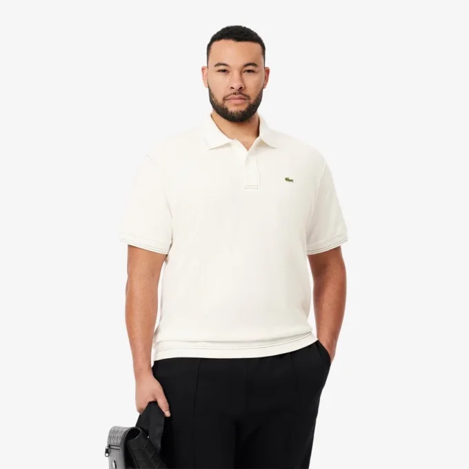Polo da uomo L.12.12 Heavy Piqua con vestibilità classica Polo da uomo L.12.12 Heavy Piqua con vestibilità classica