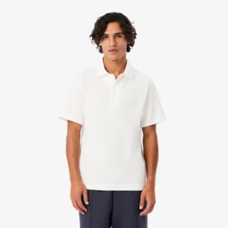 Polo da uomo Paris Classic Fit con collo aperto e ricamo