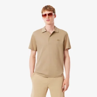 Polo da uomo Paris Classic Fit con collo aperto e ricamo