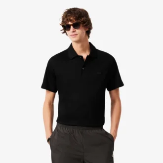 Polo da uomo Paris Classic Fit con collo aperto e ricamo