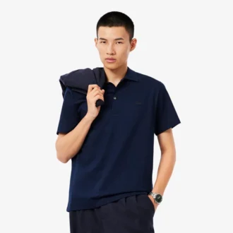 Polo da uomo Paris Classic Fit con collo aperto e ricamo