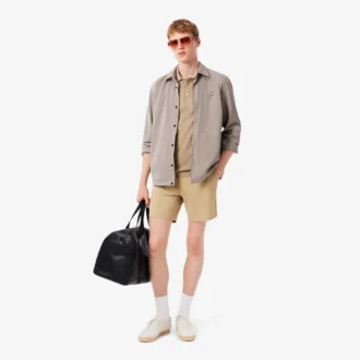 Polo da uomo Paris Classic Fit con collo aperto e ricamo