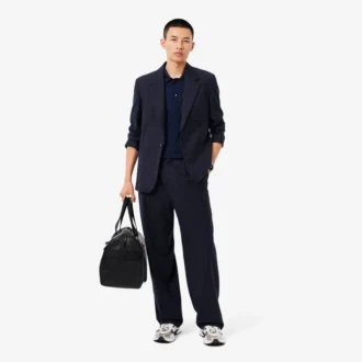 Polo da uomo Paris Classic Fit con collo aperto e ricamo