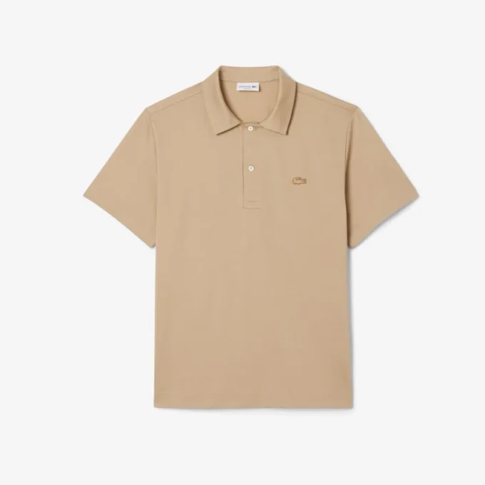 Polo da uomo Paris Classic Fit con collo aperto e ricamo Polo da uomo Paris Classic Fit con collo aperto e ricamo