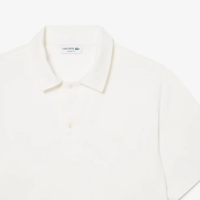 Polo da uomo Paris Classic Fit con collo aperto e ricamo Polo da uomo Paris Classic Fit con collo aperto e ricamo