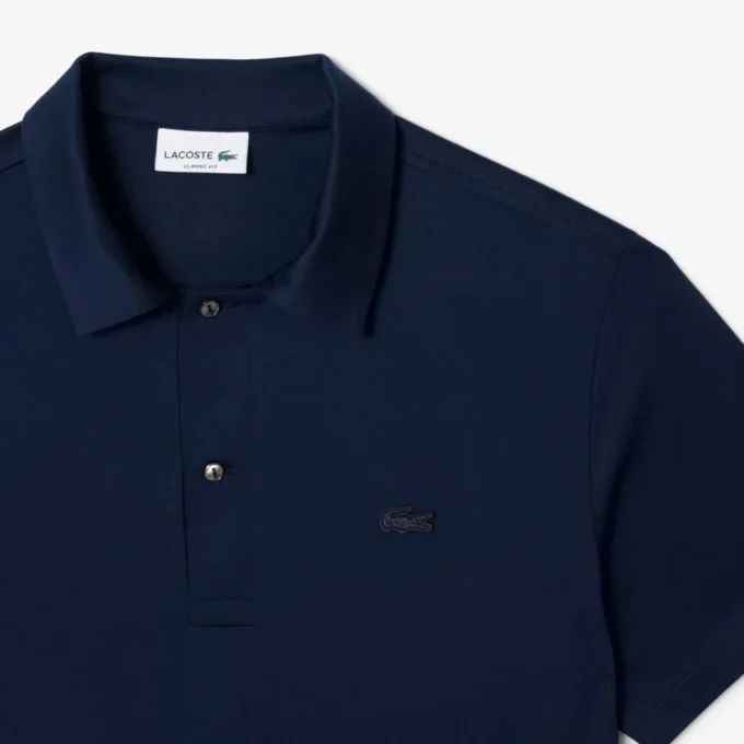 Polo da uomo Paris Classic Fit con collo aperto e ricamo Polo da uomo Paris Classic Fit con collo aperto e ricamo